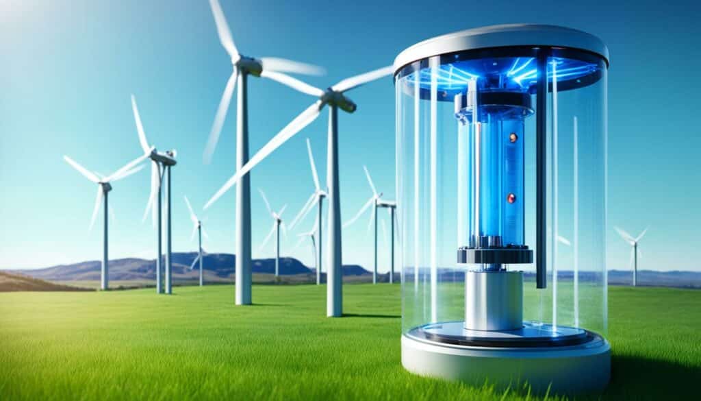 Technologieentwicklung in der Windstromspeicherung